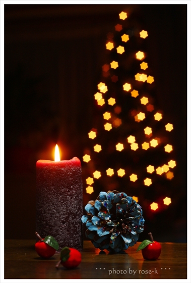 クリスマスーcandle＆tree.jpg